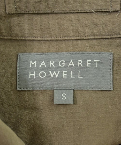 MARGARET HOWELL（マーガレットハウエル）カジュアルシャツ カーキ サイズ:S メンズ/2200617456124