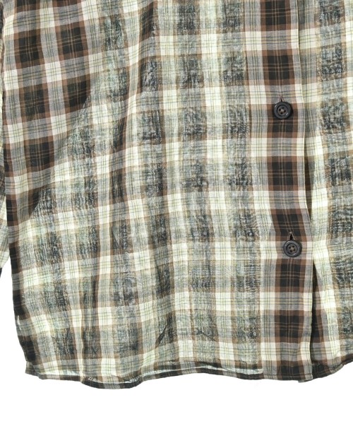 MARGARET HOWELL（マーガレットハウエル）カジュアルシャツ 茶 サイズ:2(M位) レディース/2200618161058