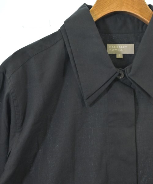 MARGARET HOWELL（マーガレットハウエル）カジュアルシャツ 紺 サイズ:3(L位) レディース/2200618388189