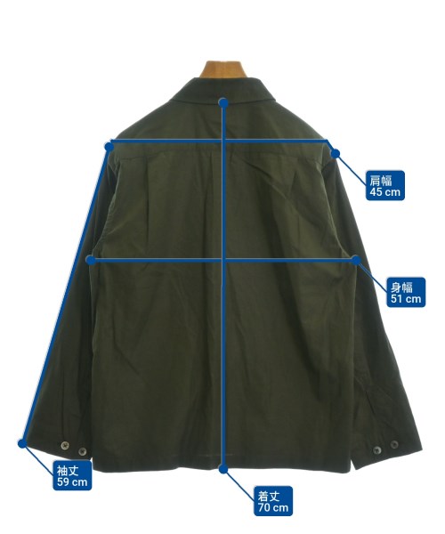 MARGARET HOWELL（マーガレットハウエル）カジュアルシャツ 緑 サイズ:M メンズ/2200614003048