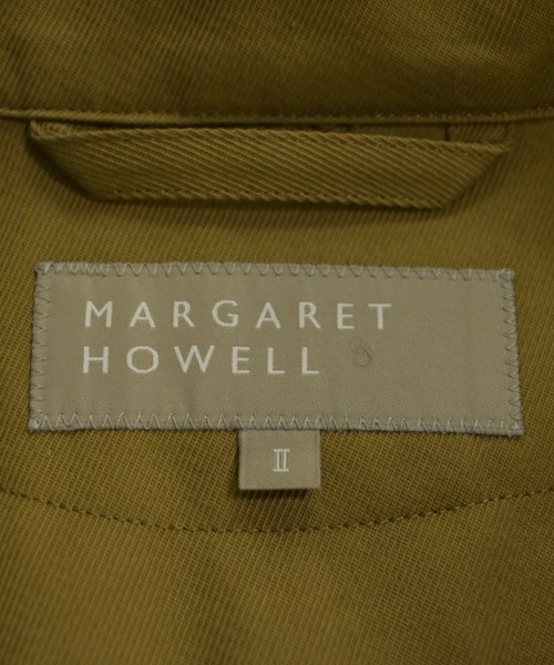 MARGARET HOWELL（マーガレットハウエル）ステンカラーコート カーキ サイズ:2(M位) レディース/2200619699024