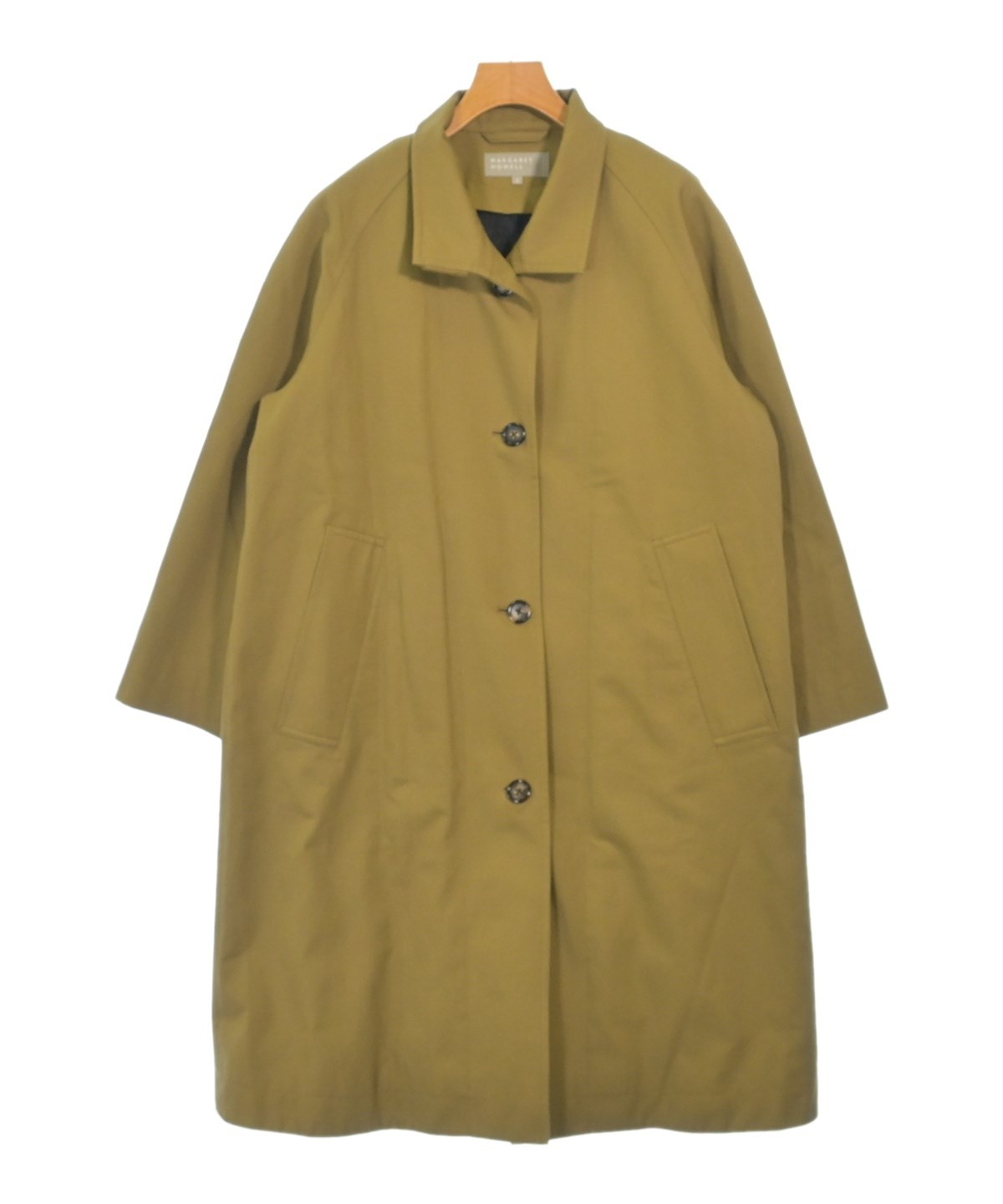 MARGARET HOWELL（マーガレットハウエル）ステンカラーコート カーキ
