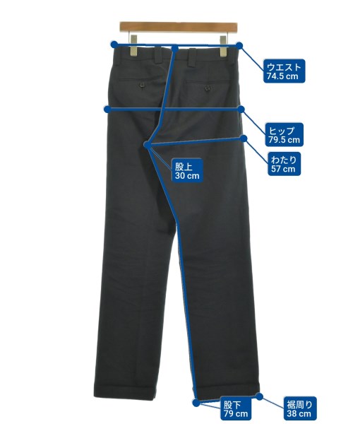 MARGARET HOWELL（マーガレットハウエル）チノパン 紺 サイズ:S メンズ/2200620088077