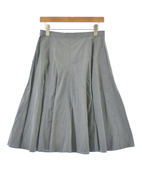 MARGARET HOWELL（マーガレットハウエル）ひざ丈スカート グレー サイズ:3(L位) レディース/2200611023100