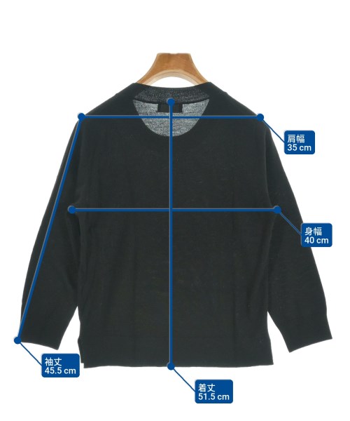 MARGARET HOWELL（マーガレットハウエル）ニット・セーター 黒 サイズ:2(M位) レディース/2200620212045