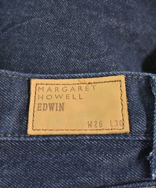 MARGARET HOWELL（マーガレットハウエル）デニムパンツ 紺 サイズ:30(XL位) レディース/2200620408042