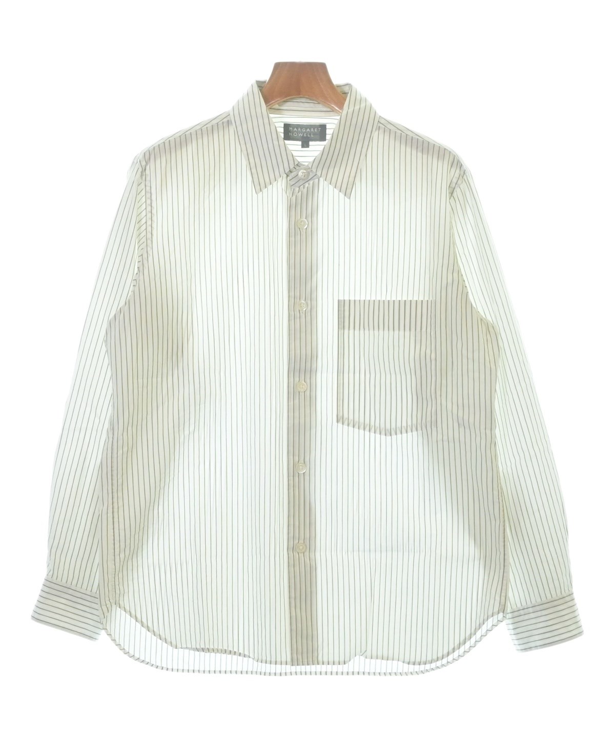 MARGARET HOWELL（マーガレットハウエル）カジュアルシャツ 白