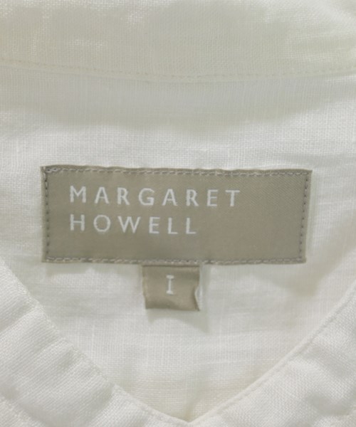 MARGARET HOWELL（マーガレットハウエル）カジュアルシャツ 白 サイズ:1(S位) レディース/2200608038049
