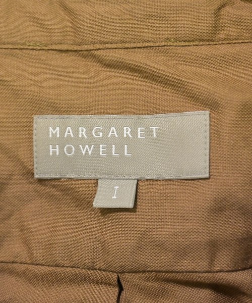 MARGARET HOWELL（マーガレットハウエル）カジュアルシャツ 茶 サイズ:1(S位) レディース/2200669320039