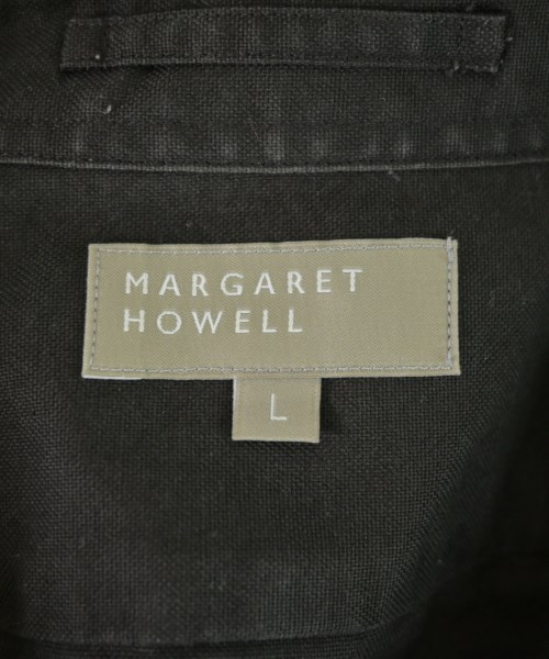 MARGARET HOWELL（マーガレットハウエル）カジュアルシャツ 黒 サイズ:L メンズ/2200671790066