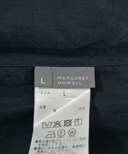 MARGARET HOWELL（マーガレットハウエル）カジュアルシャツ 紺 サイズ:L メンズ/2200673814012