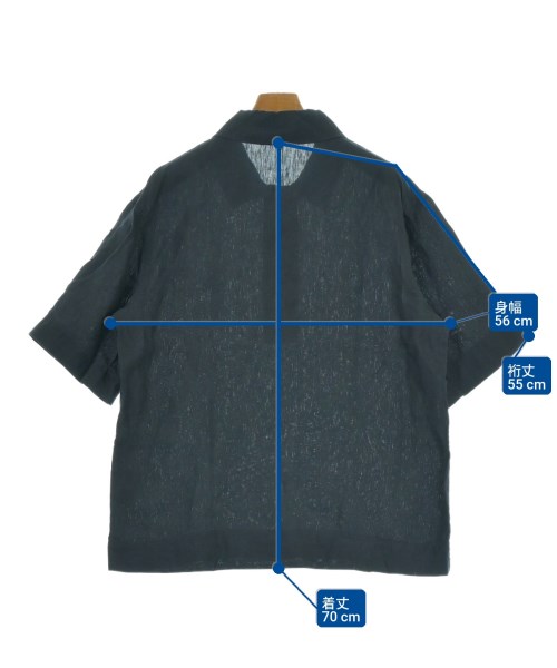 MARGARET HOWELL（マーガレットハウエル）カジュアルシャツ 紺 サイズ:L メンズ/2200673814012