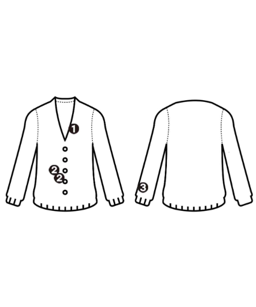 MARGARET HOWELL（マーガレットハウエル）ニット・セーター 青 サイズ:F レディース/2200674205130