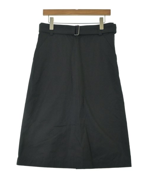 MARGARET HOWELL(マーガレットハウエル)ひざ丈スカート 紺 サイズ:3(L位)/2200674269026