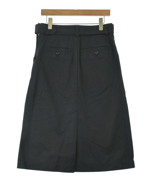 MARGARET HOWELL（マーガレットハウエル）ひざ丈スカート 紺 サイズ:3(L位) レディース/2200674269026