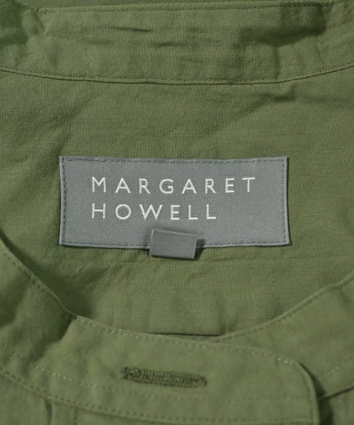MARGARET HOWELL（マーガレットハウエル）カジュアルシャツ カーキ サイズ:1(S位) レディース/2200674309043