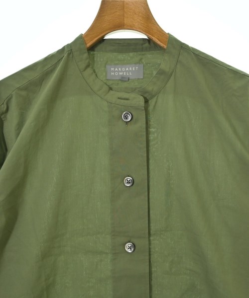 MARGARET HOWELL（マーガレットハウエル）カジュアルシャツ カーキ サイズ:1(S位) レディース/2200674309043