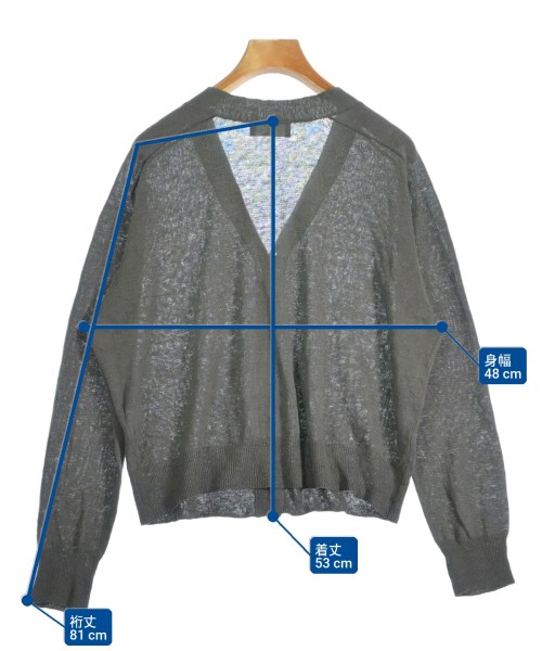 MARGARET HOWELL（マーガレットハウエル）カーディガン グレー サイズ:2(M位) レディース/2200674309050