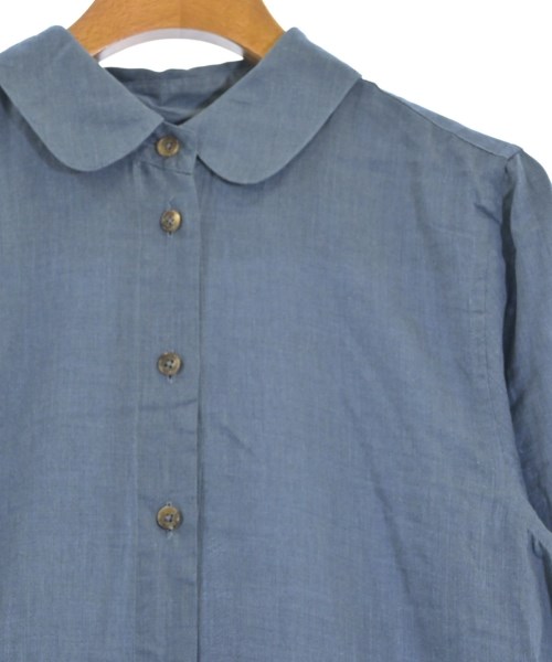 MARGARET HOWELL（マーガレットハウエル）シャツワンピース 青 サイズ:1(S位) レディース/2200675526043