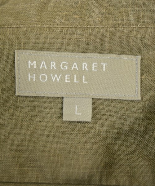 MARGARET HOWELL（マーガレットハウエル）カジュアルシャツ カーキ サイズ:L メンズ/2200672175039