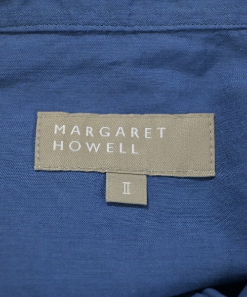 MARGARET HOWELL（マーガレットハウエル）ブラウス 青 サイズ:2(M位) レディース/2200675988032