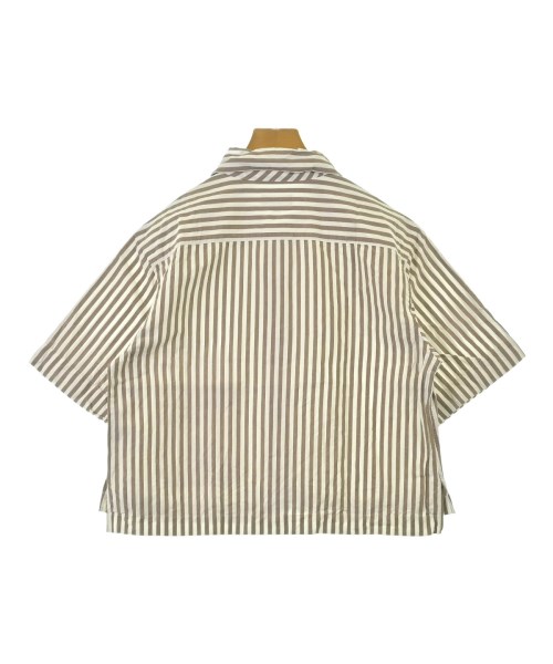 MARGARET HOWELL（マーガレットハウエル）カジュアルシャツ 茶 サイズ:2(M位) レディース/2200674561229