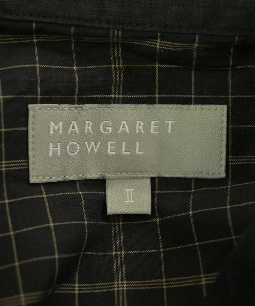 MARGARET HOWELL（マーガレットハウエル）カジュアルシャツ 黒 サイズ:2(M位) レディース/2200674561236