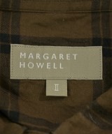 MARGARET HOWELL（マーガレットハウエル）カジュアルシャツ 茶 サイズ:2(M位) レディース/2200674561267