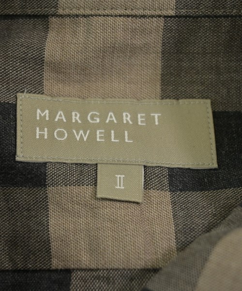 MARGARET HOWELL（マーガレットハウエル）カジュアルシャツ 茶 サイズ:2(M位) レディース/2200674561298