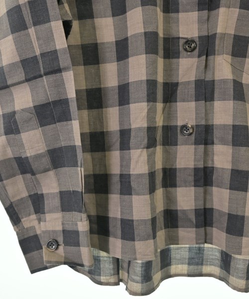 MARGARET HOWELL（マーガレットハウエル）カジュアルシャツ 茶 サイズ:2(M位) レディース/2200674561298