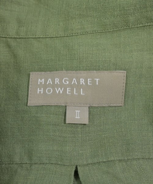 MARGARET HOWELL（マーガレットハウエル）ブラウス カーキ サイズ:2(M位) レディース/2200674561335