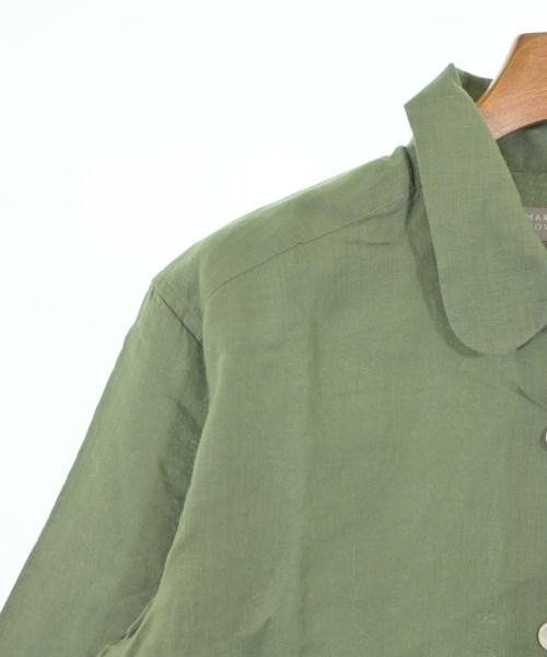 MARGARET HOWELL（マーガレットハウエル）ブラウス カーキ サイズ:2(M位) レディース/2200674561335