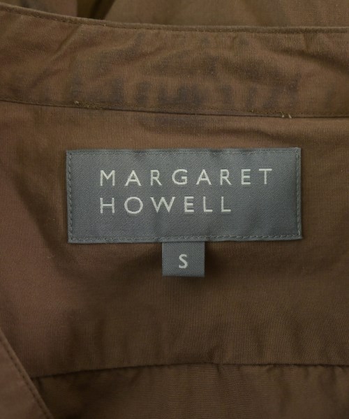 MARGARET HOWELL（マーガレットハウエル）カジュアルシャツ 茶 サイズ:S メンズ/2200676893052