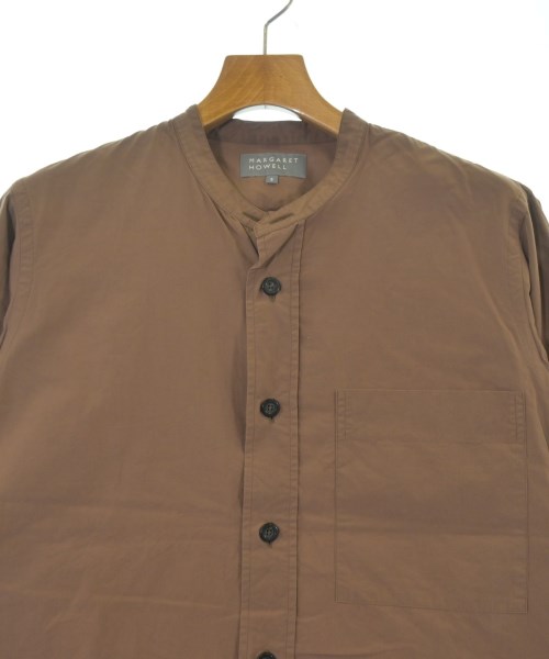 MARGARET HOWELL（マーガレットハウエル）カジュアルシャツ 茶 サイズ:S メンズ/2200676893052