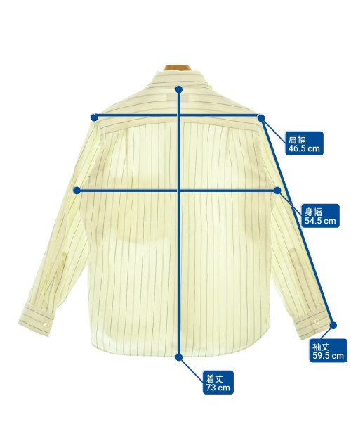 MARGARET HOWELL（マーガレットハウエル）カジュアルシャツ 白 サイズ:S メンズ/2200676893069