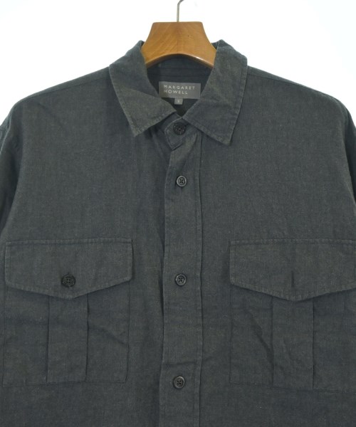 MARGARET HOWELL（マーガレットハウエル）カジュアルシャツ グレー サイズ:S メンズ/2200676893076