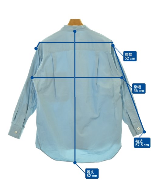 MARGARET HOWELL（マーガレットハウエル）カジュアルシャツ 青 サイズ:S メンズ/2200676893090