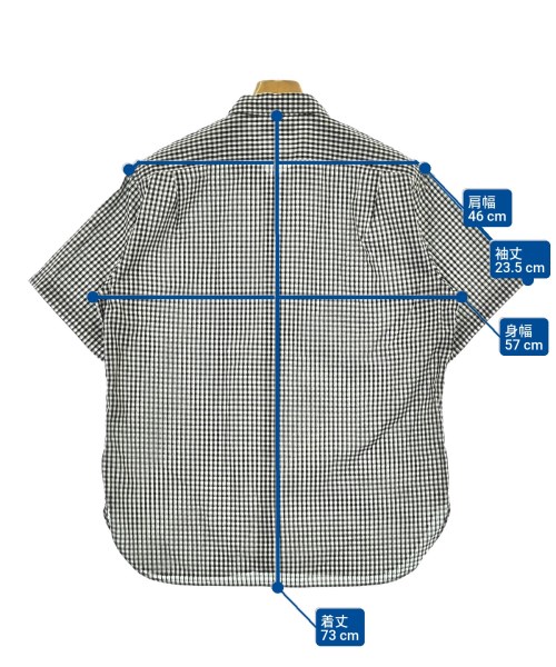 MARGARET HOWELL（マーガレットハウエル）カジュアルシャツ 黒 サイズ:L メンズ/2200676296044