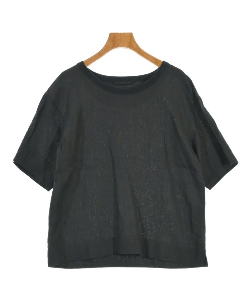 MARGARET HOWELL(マーガレットハウエル)ブラウス 黒 サイズ:2(M位)/2200678068069