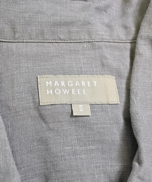 MARGARET HOWELL（マーガレットハウエル）カジュアルシャツ グレー サイズ:2(M位) レディース/2200675605021