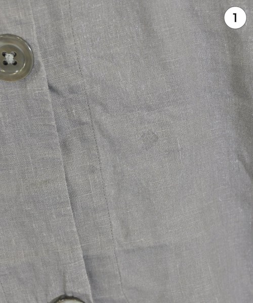 MARGARET HOWELL（マーガレットハウエル）カジュアルシャツ グレー サイズ:2(M位) レディース/2200675605021