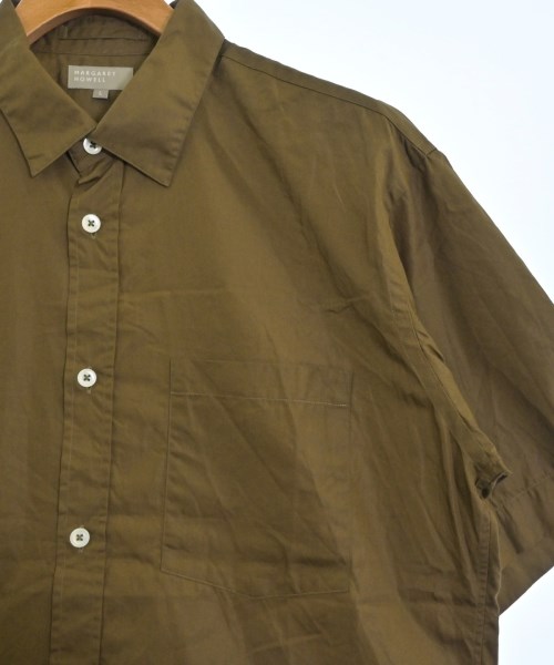 MARGARET HOWELL（マーガレットハウエル）カジュアルシャツ 茶 サイズ:L メンズ/2200675923033
