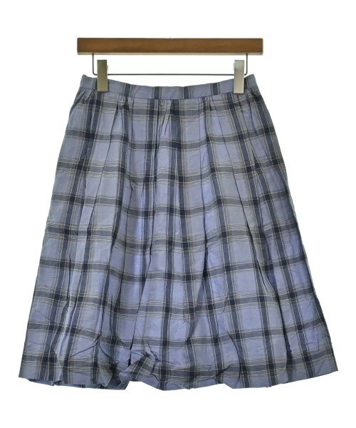 MARGARET HOWELL（マーガレットハウエル）ひざ丈スカート 青 サイズ:1(S位) レディース/2200677913049