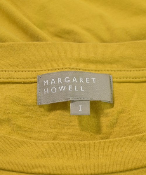 MARGARET HOWELL（マーガレットハウエル）Tシャツ・カットソー 黄 サイズ:1(S位) レディース/2200676783124
