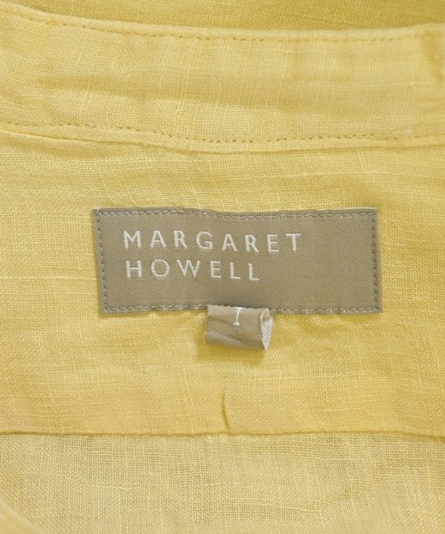 MARGARET HOWELL（マーガレットハウエル）カジュアルシャツ 黄 サイズ:1(S位) レディース/2200677589039