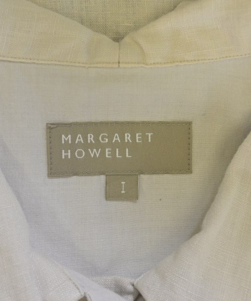 MARGARET HOWELL（マーガレットハウエル）ブラウス ベージュ サイズ:1(S位) レディース/2200674709027