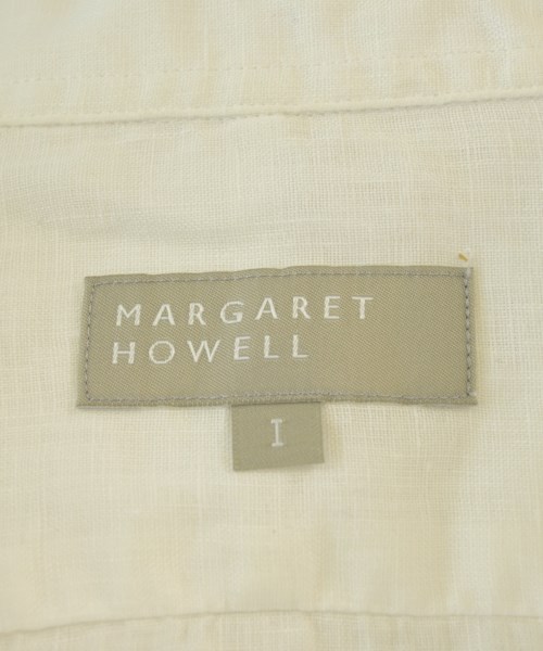 MARGARET HOWELL（マーガレットハウエル）カジュアルシャツ 白 サイズ:1(S位) レディース/2200689842184