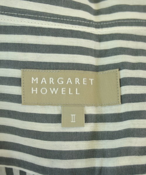 MARGARET HOWELL（マーガレットハウエル）カジュアルシャツ グレー サイズ:2(M位) レディース/2200691870502
