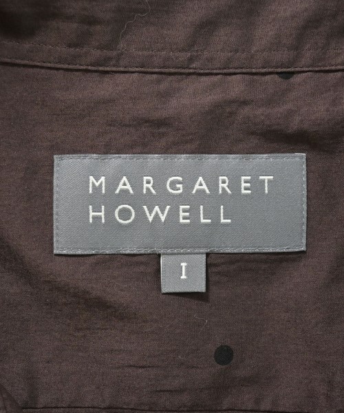 MARGARET HOWELL（マーガレットハウエル）ブラウス 茶 サイズ:1(S位) レディース/2200690033151