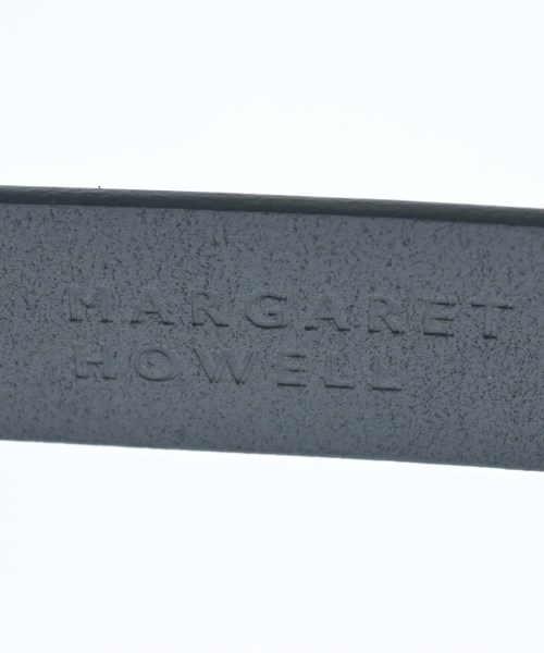 MARGARET HOWELL（マーガレットハウエル）ベルト 黒 サイズ:- レディース/2200690033380